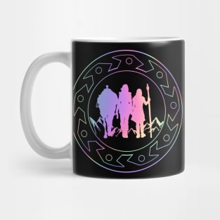 Xena, Gabrielle & Argo Pastel Mug